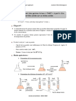 TP1: Dénombrement Des Germes Totaux FAMT À Partir D'un Échantillon Solide Sur Un Milieu Solide