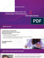 Educação Digital: Aula Análise E Resolução de Problemas Profissionais