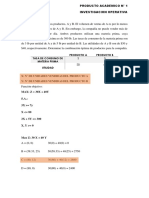 Producto Académico N1 Investigacion Operativa