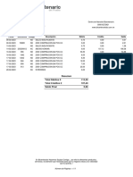 Detalle de Movimientos: Código Cuenta: 0175 - 0170