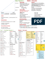 Yr 7 French Knowledge Organiser Module 1 Cest Perso