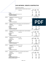 Precios Unitarios - Revista Constructivo