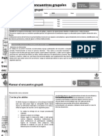 Des Parte Tres: Encuentros Grupales: Planear El Encuentro Grupal