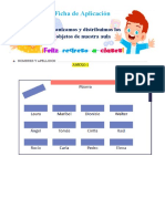 4° Ficha Día 2 Organizamos y Distribuimos Los Objetos de Nuestra Aula