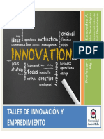 Taller de Innovación Y Empredimiento