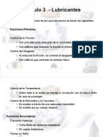 Capítulo 3 - Lubricantes: Funciones Primarias