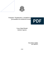 Trabajo Evaluativo. Salud Mental. Antonia Caparroz