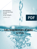 Les Baptêmes D'eau