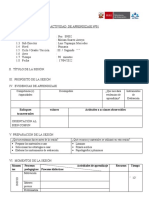 Esquema de Sesion 2019 I.E N 89002