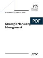 Module 6 - Strategic Marketing Management