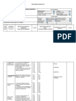 Programa Analitico 2DO GRADO MATEMÁTICAS