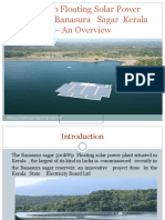 Dma KSEB 500kWp Floating Solar Power Plant at Banasura Sagar