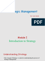 Strategic Management: Prof. Amol Ankush