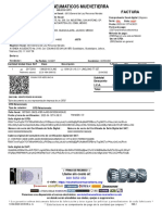 Neumaticos Muevetierra: Factura