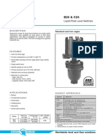 Description: Liquid Float Level Switches