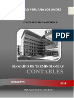 Glosario de Terminologias Contables