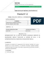 Práctica #1.2: Laboratorio de Electrónica de Potencia