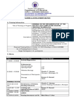 Training Matrix Project Artt