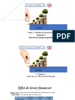 Etude de Cas Effet de Levier