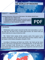 Unit 2 - The World of Regions: Lesson 4. 1 - Global Divides