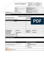 Method Statements 06 - Drywall Partition Works