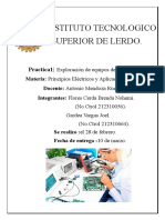 Instituto Tecnologico Superior de Lerdo.: Practica1