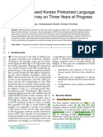 Transformer-Based Korean Pretrained Language Models - NLP - Ai