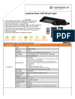 40W Solar LED Street Light