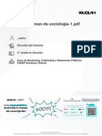 Wuolah Free Resumen Examen de Sociologia 1