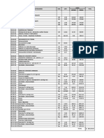 Partida Especificaciones Unid. Cant. Costo Total Unitario Parcial