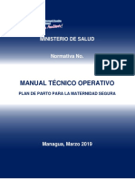 3.normativa 104 Manual Técnico Operativo Plan de Parto para La Maternidad Segura Mayo 2019