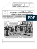 Evaluación Diagnóstica Filosofía 3y4m