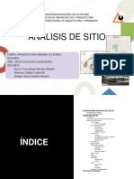 Analisis de Sitio