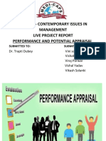 Live Project Report On Performance