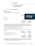 Notas Estados Financierso 1ER Trimestre 2022