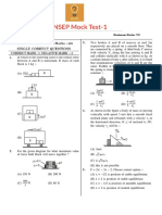 QOTD-NSEP MockTest - 1