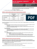 Murdoch Financial Capacity Explanatory Notes