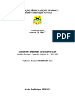 Questions Spéciales Du Droit Ohada 2020-2021 M1 Droit-1