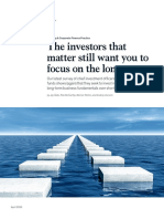 The Investors That Matter Still Want You To Focus On The Long Term