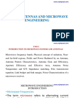 Ec8701-Antennas and Microwave Engineering