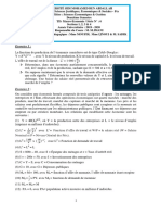 SERIE 6 - Macroéconomie