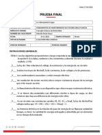 EVALUACIÓN FINAL Fundamentos de Electricidad Industrial