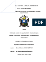 Escuela de Formación Profesional de Ingeniería de Sistemas Y Computación