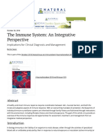 The Immune System - An Integrative Perspective - Natural Medicine Journal