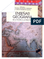 Enseñar Geografía de La Teoría A La Práctica. Moreno-Jimenez y Marron PDF