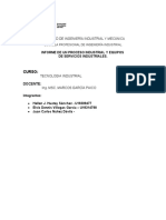 Ecv - Tarea Calificada 1 - Informe Tecnología Industrial