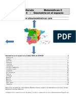 2oBachCC 2022-23 2.-GeometriaEspacio Ejercicios EBAU Espana-1 PDF