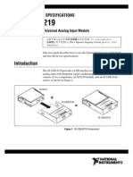 Ni Usb-9219