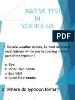 Summative Test - Understanding Typhoon