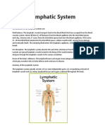 Lymphatic System